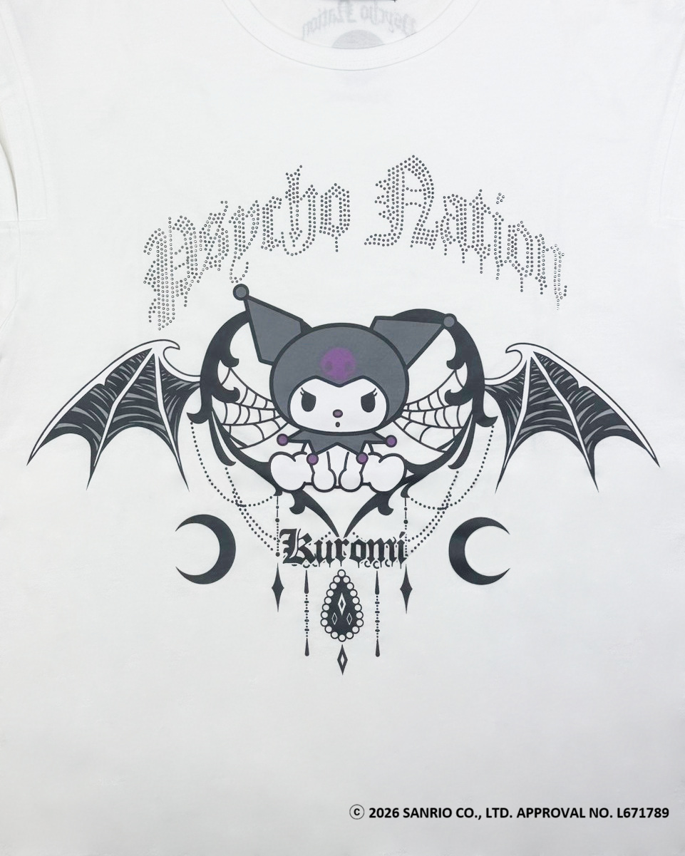 【PSYCHO NATION × KUROMI】デビルストーンTEE(726810)