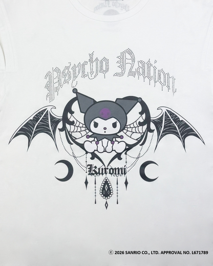 【PSYCHO NATION × KUROMI】デビルストーンTEE(726810)