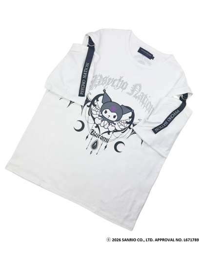 【PSYCHO NATION × KUROMI】デビルストーンTEE(726810)