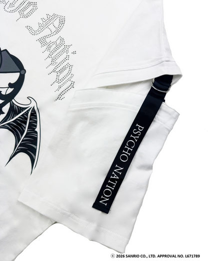 【PSYCHO NATION × KUROMI】デビルストーンTEE(726810)