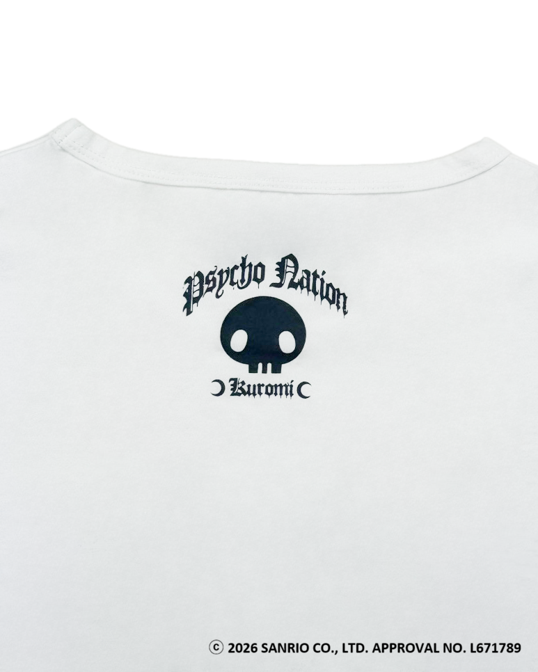 【PSYCHO NATION × KUROMI】デビルストーンTEE(726810)