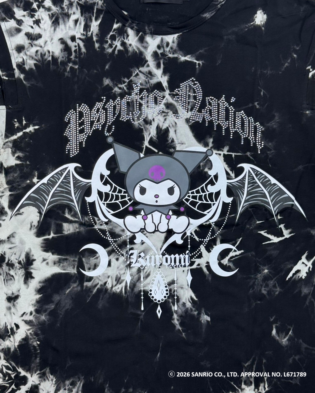 【PSYCHO NATION × KUROMI】デビルストーンTEE(726810)