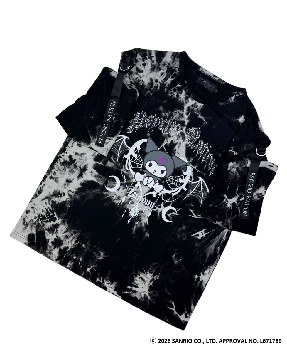 【PSYCHO NATION × KUROMI】デビルストーンTEE(726810)
