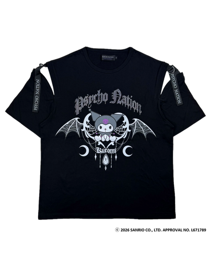 【PSYCHO NATION × KUROMI】デビルストーンTEE(726810)