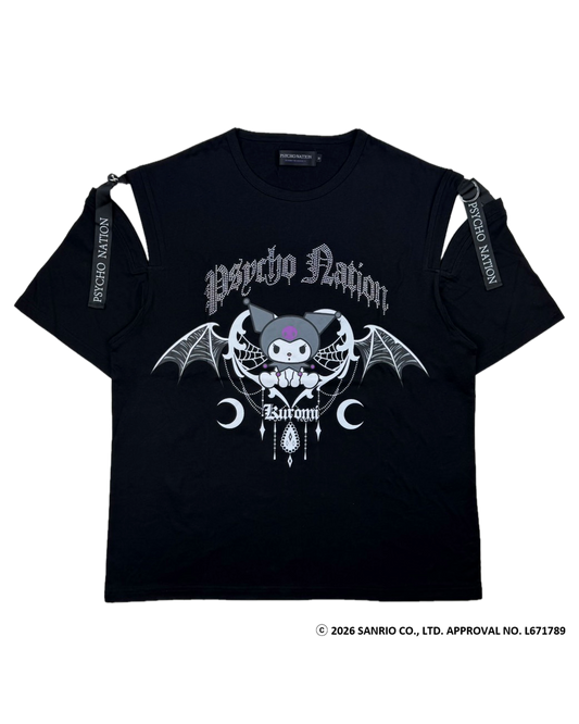 【PSYCHO NATION × KUROMI】デビルストーンTEE(726810)