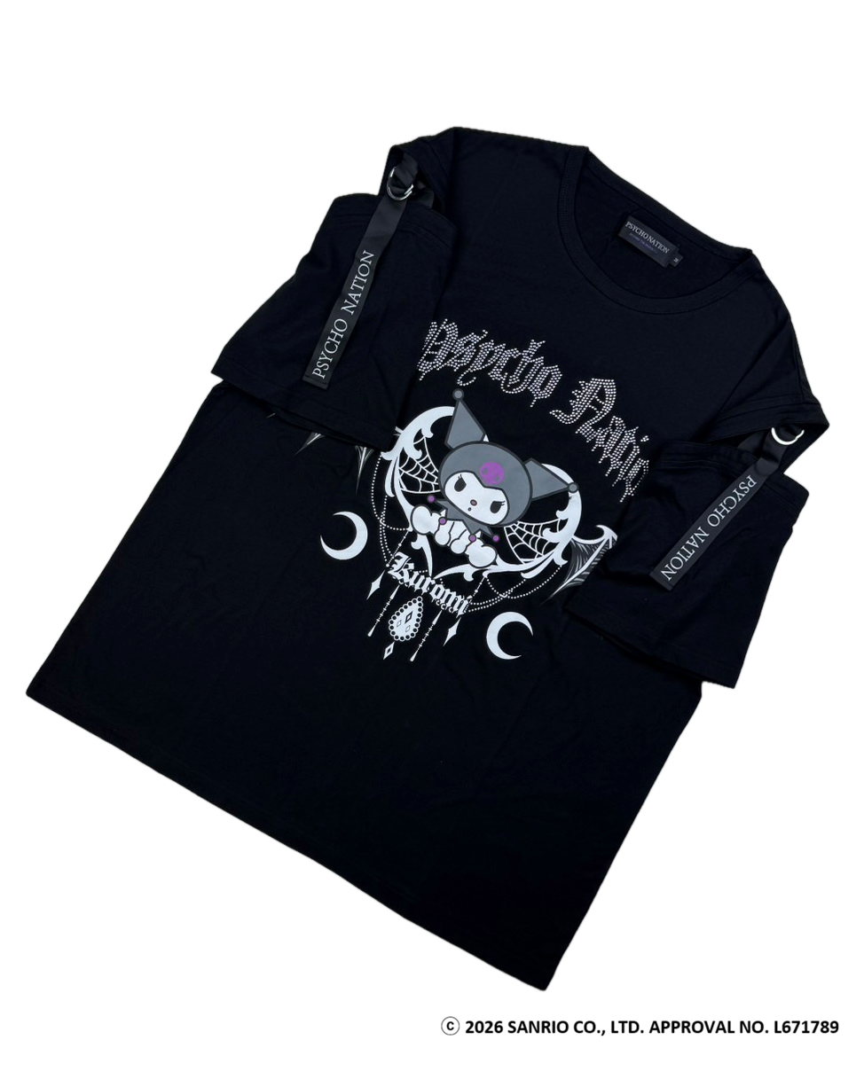 【PSYCHO NATION × KUROMI】デビルストーンTEE(726810)