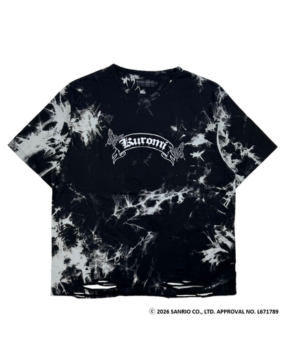 【PSYCHO NATION × KUROMI】バタフライストーンTEE(726811)