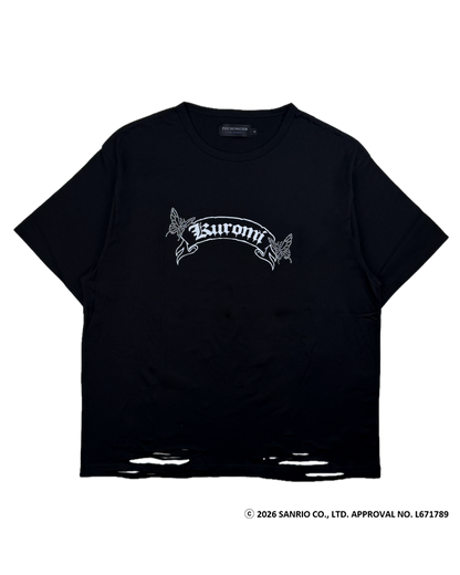 【PSYCHO NATION × KUROMI】バタフライストーンTEE(726811)