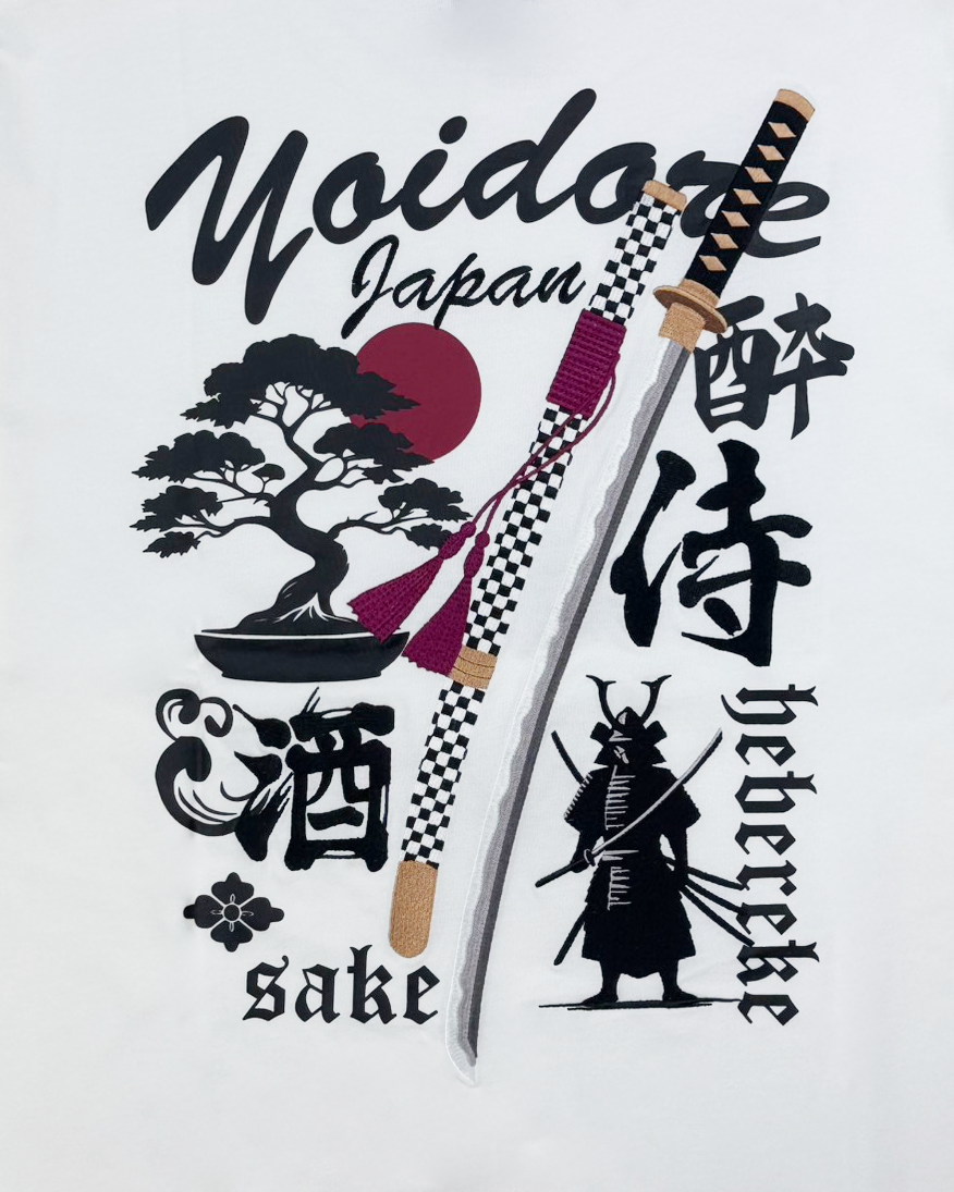 【YOIDORE】 酔い侍と刀 TEE (826218)