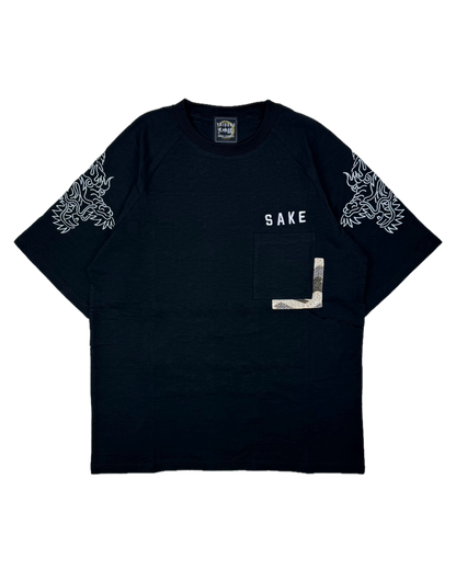 【YOIDORE大吟醸】酒龍 ラグランスリーブ TEE (826520)