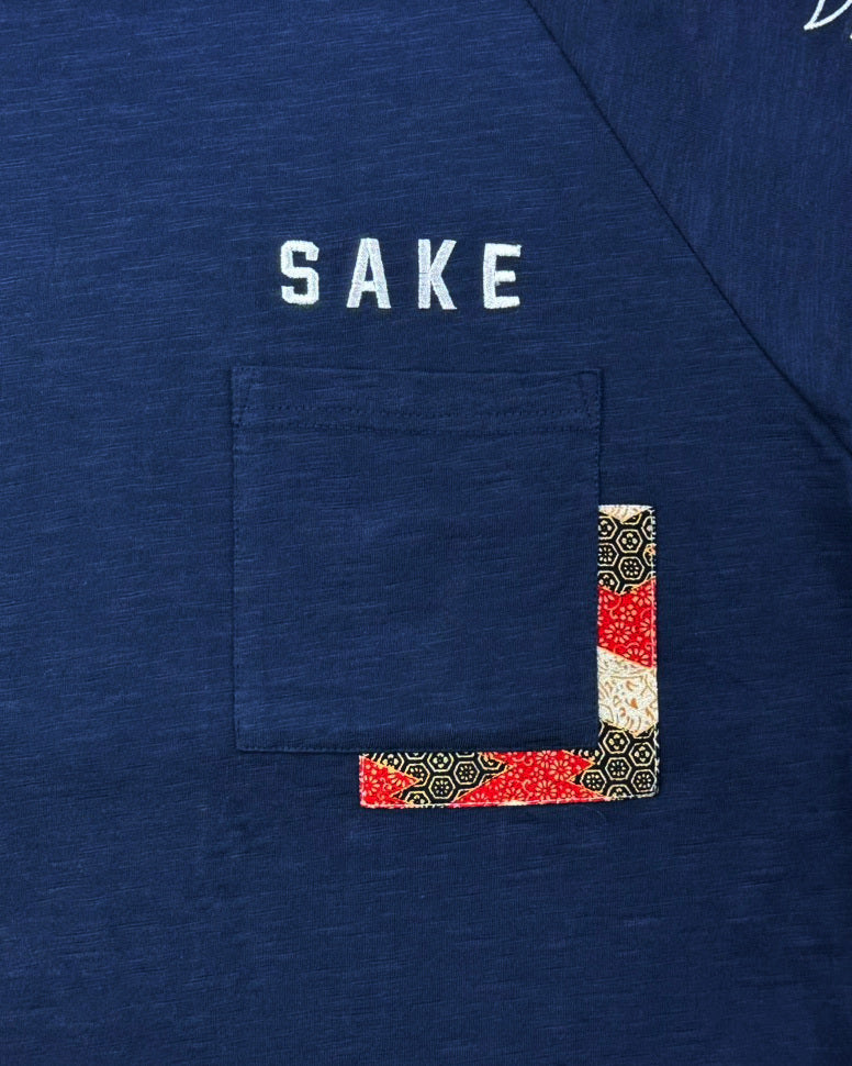 【YOIDORE大吟醸】酒龍 ラグランスリーブ TEE (826520)