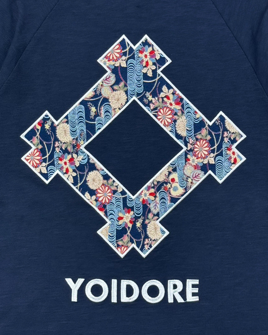 【YOIDORE大吟醸】酒虎小紋 ラグランスリーブTEE (826521)