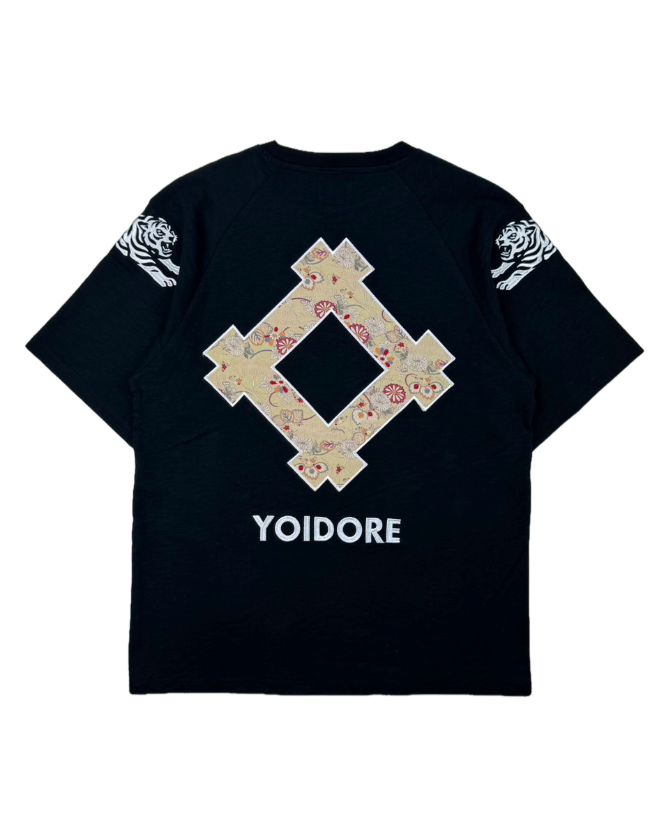 【YOIDORE大吟醸】酒虎小紋 ラグランスリーブTEE (826521)