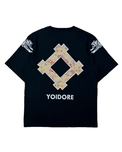 【YOIDORE大吟醸】酒虎小紋 ラグランスリーブTEE (826521)