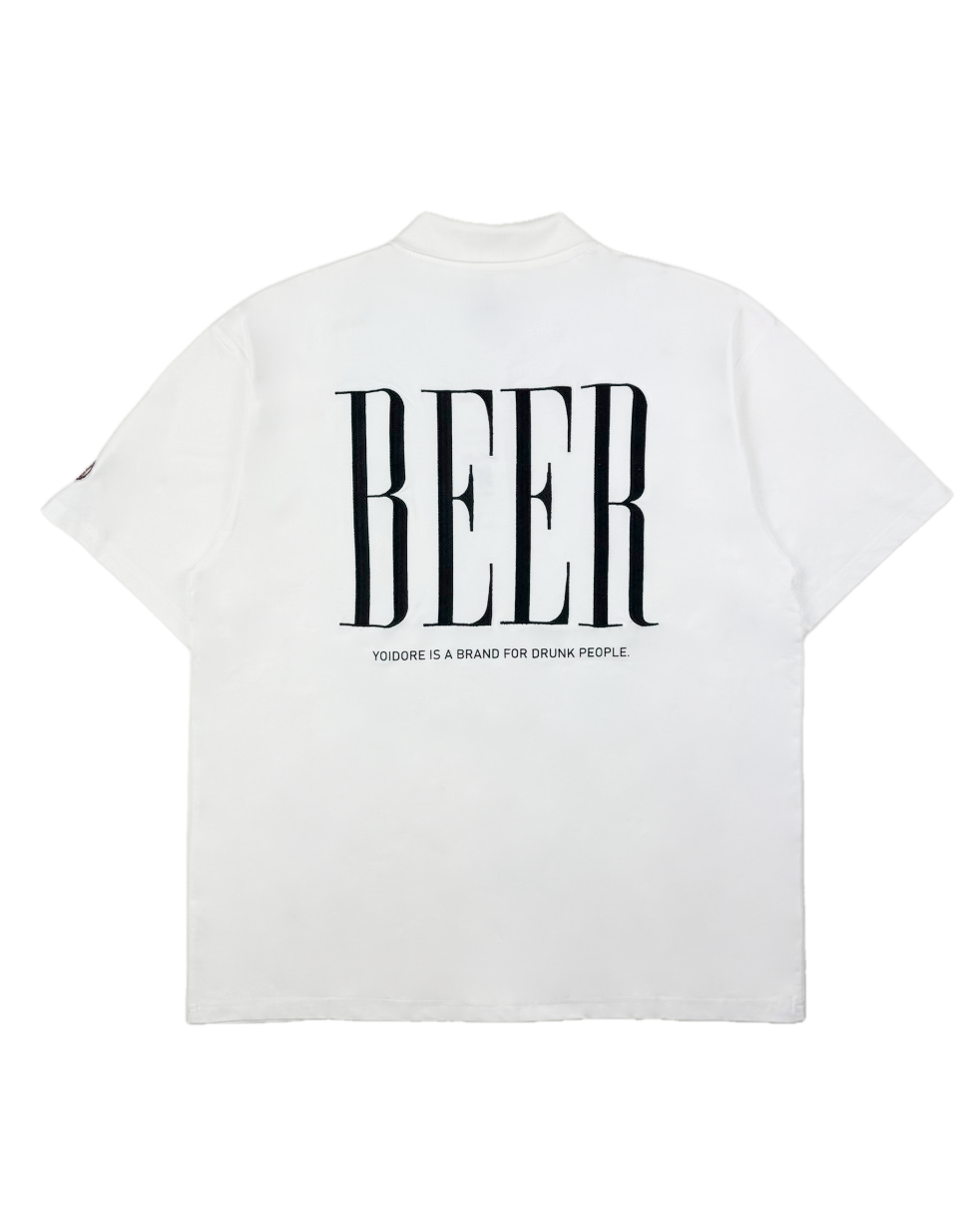 【YOIDORE】BEERロゴ FUNCTIONポロシャツ (826505)