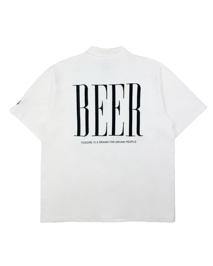 【YOIDORE】BEERロゴ FUNCTIONポロシャツ (826505)