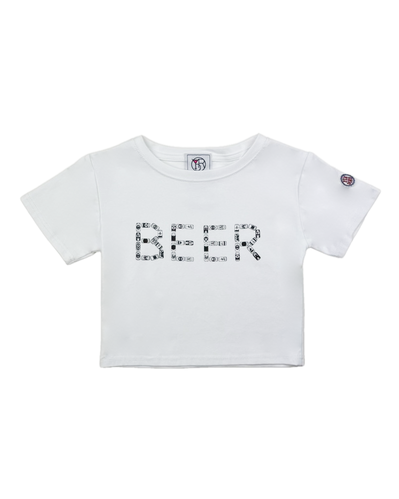 【YOIDORE WOMEN’S】BEERロゴ ショートTEE (826724)