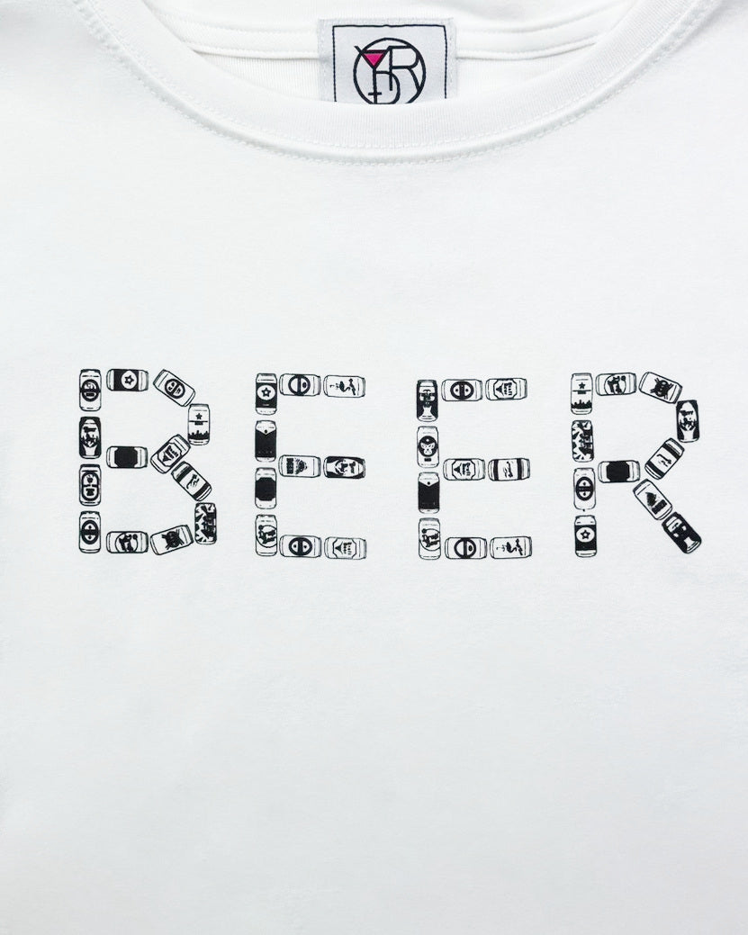 【YOIDORE WOMEN’S】BEERロゴ ショートTEE (826724)