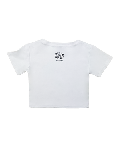 【YOIDORE WOMEN’S】BEERロゴ ショートTEE (826724)