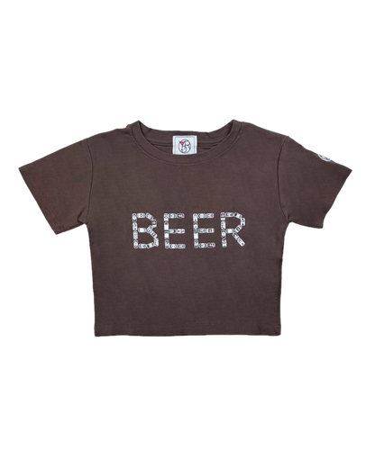 【YOIDORE WOMEN’S】BEERロゴ ショートTEE (826724)