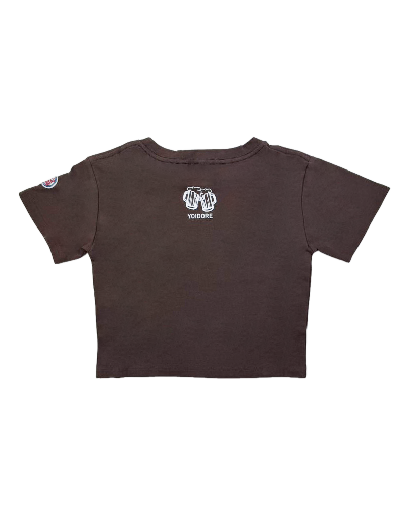 【YOIDORE WOMEN’S】BEERロゴ ショートTEE (826724)