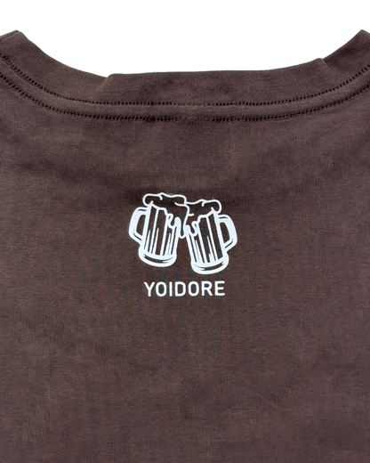 【YOIDORE WOMEN’S】BEERロゴ ショートTEE (826724)