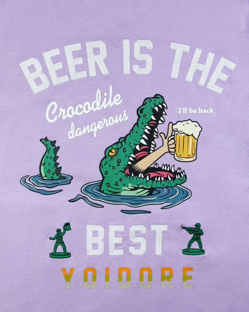 【YOIDORE】ワニワニビール TEE (826236)
