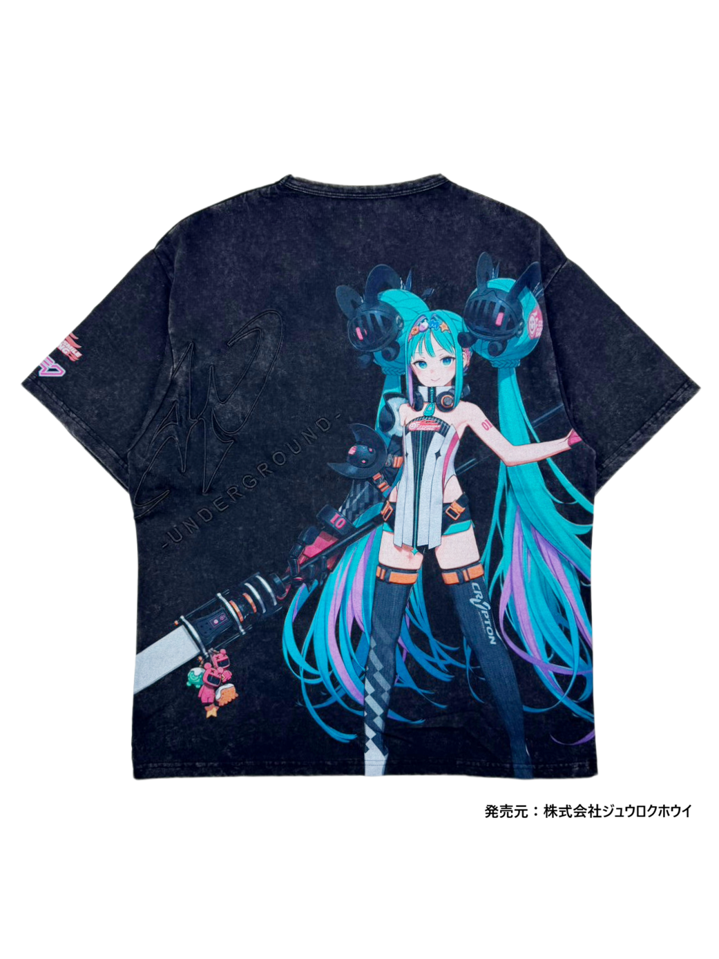 【P.N UNDERGROUND × RACING MIKU】バックレーシングミクTEE (726412)