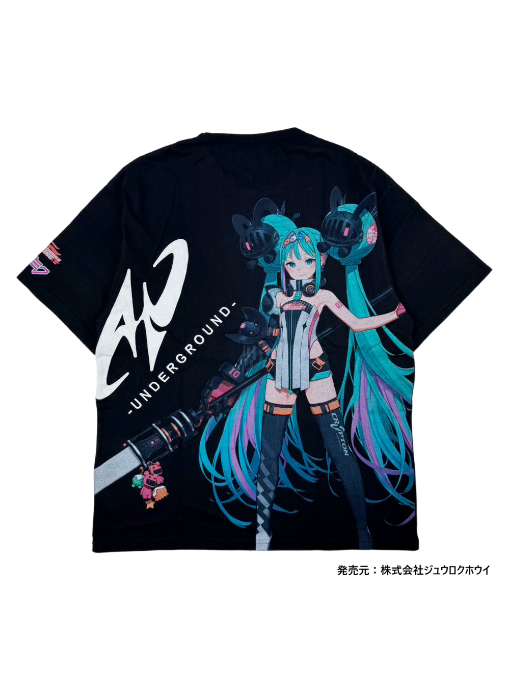 【P.N UNDERGROUND × RACING MIKU】バックレーシングミクTEE (726412)