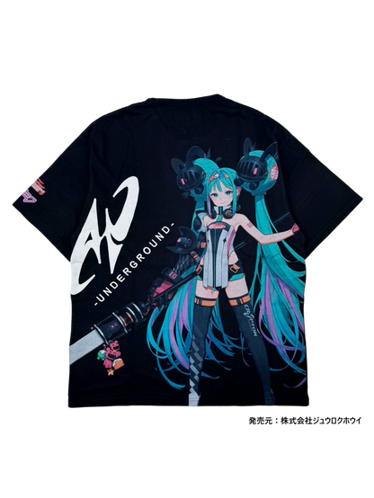 【P.N UNDERGROUND × RACING MIKU】バックレーシングミクTEE (726412)