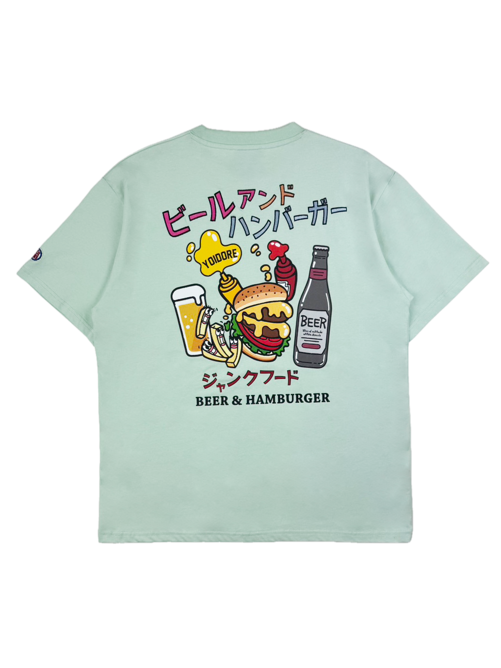 【YOIDORE】ビールとジャンクフード TEE (826235)