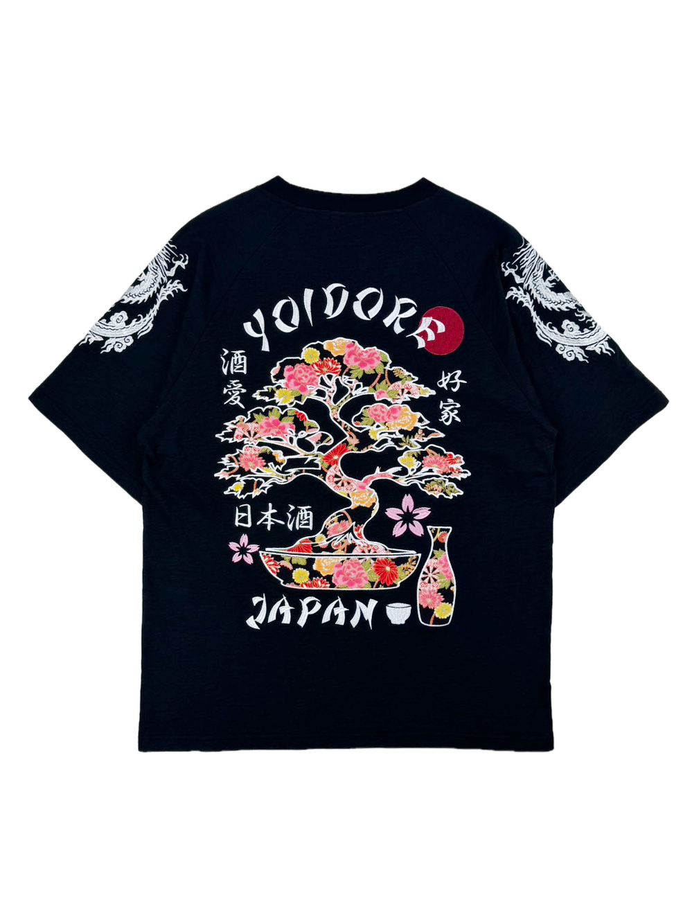 【YOIDORE 大吟醸】酒龍盆栽 ラグランスリーブ TEE (826527)