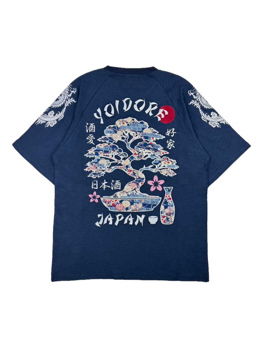 【YOIDORE 大吟醸】酒龍盆栽 ラグランスリーブ TEE (826527)