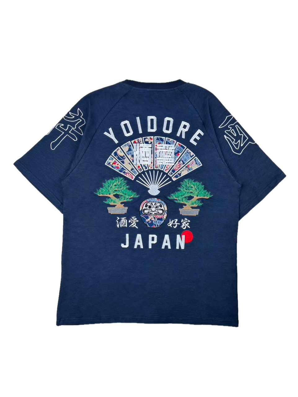 【YOIDORE 大吟醸】扇子 ラグランスリーブ TEE (826526)