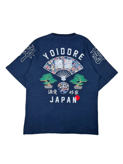 【YOIDORE 大吟醸】扇子 ラグランスリーブ TEE (826526)