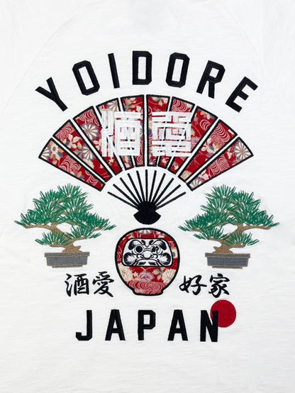 【YOIDORE 大吟醸】扇子 ラグランスリーブ TEE (826526)