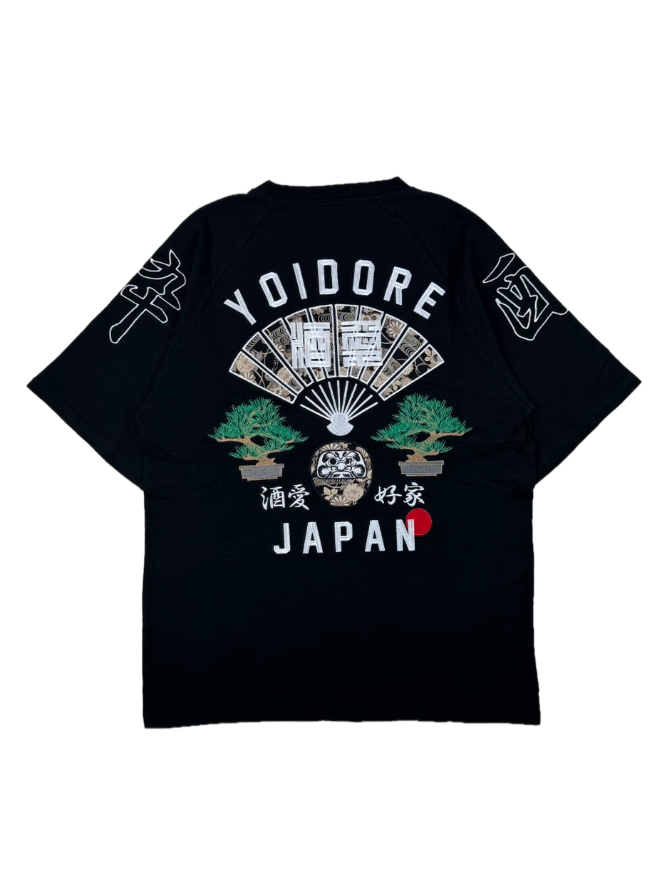 【YOIDORE 大吟醸】扇子 ラグランスリーブ TEE (826526)