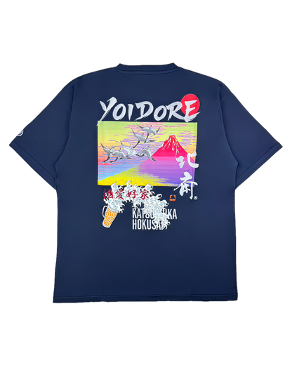 【YOIDORE】葛飾北斎 コラボ 富士山TEE (836227)