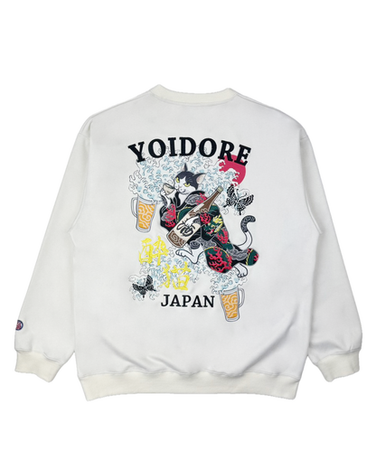 【YOIDORE】 酔い猫 スエードタッチ クルーネック (836214)