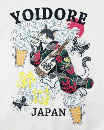 【YOIDORE】 酔い猫 スエードタッチ クルーネック (836214)