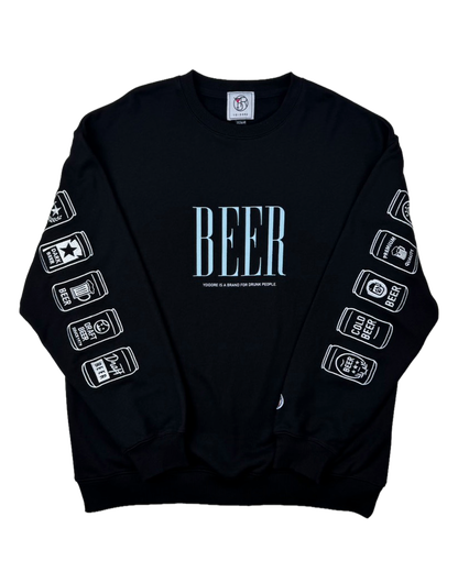 【YOIDORE】缶ビール クルーネックスウェット (836203)